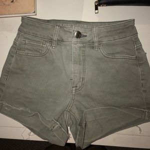 American Eagle High Waisted Jean Shorts